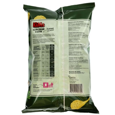 Kims gräddfil & lökchips 170 g