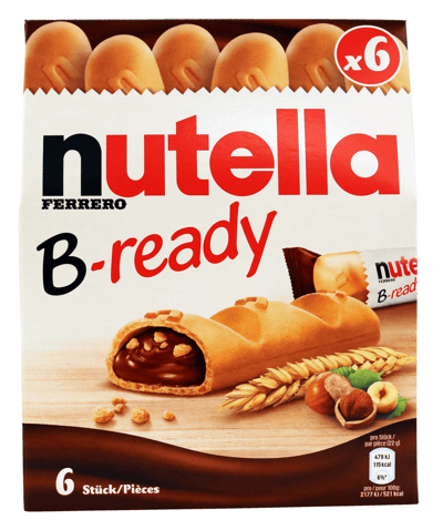 Nutella B-klar 6-pak 132 g