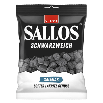 Salmiak 200g di Sallos Schwarzweich Salmiak