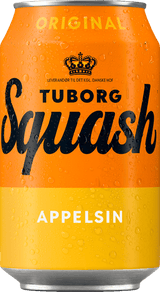 Squash Tuborg - Sodavand 24x33cl Dåse