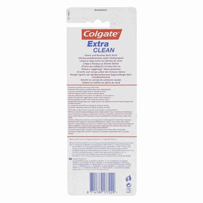 Colgate extra pulito tandbørste 4-pak