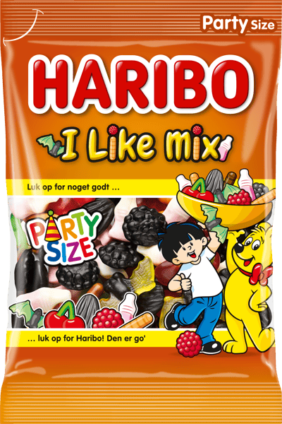 Haribo jag gillar mix 500g dk