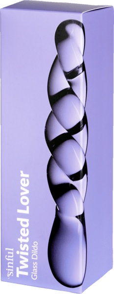 Amante contorto peccato glas dildo 198 cm