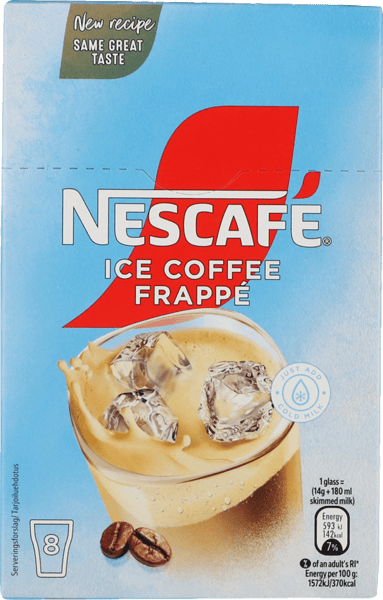 Omedelbar frappe nescafe 8 stk