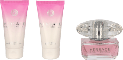 Versace Bright Crystal gavesett 150 ml