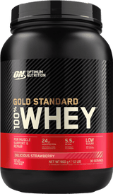 Optimale Ernährung Molke Gold Jordbær 900g