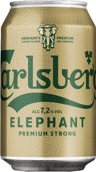 Carlsberg Elephant Pilsner - 72% øl 24x33cl dåse