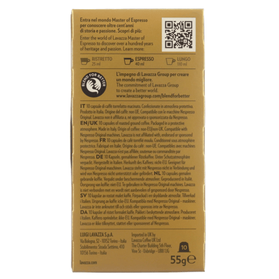 LAVAZZA ORO KAFFEKAPSLER 10 STK