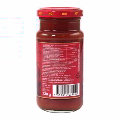 Santa Maria Tex Mex Tacosås Het 230 g