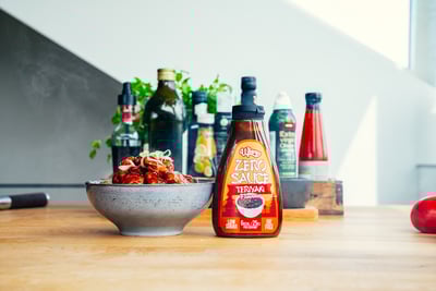 Zero Sauce Teriyaki Wispy 440 g