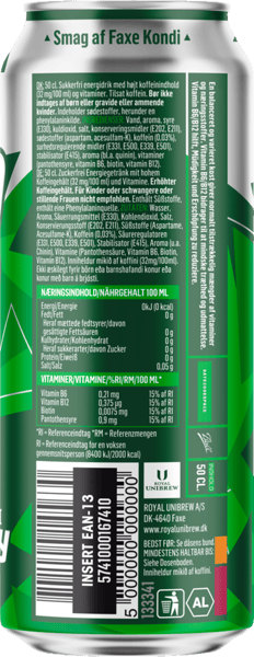 Faxe Kondi Energy 0 kcal 12x05 l