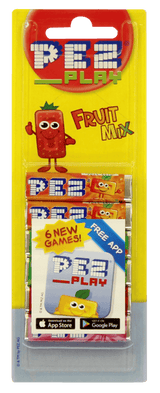 Pez påfyll 6-pak 51 g