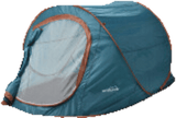 Pop up telt 2 pers 220x120x95 cm blå