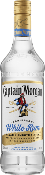 Captain Morgan White 375% 1 l