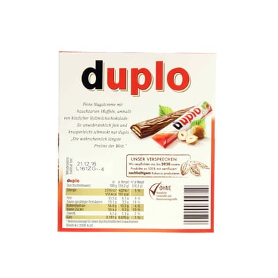 Ferrero Duplo Big Pack 18 stk