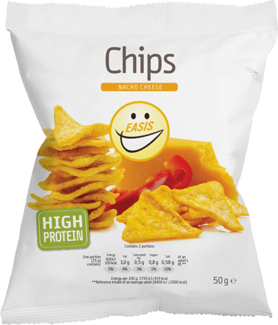 EASIS Chips Nacho Cheese 50 g