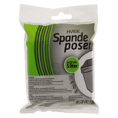 Spandepose  Hvid 5L