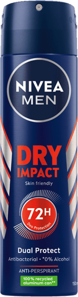 Nivea deo torr påverkan spray hane 150 ml