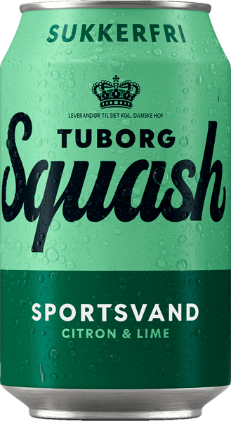 Tuborg Squash Sport Sukkerfri 24x033l