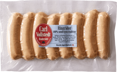 Carl Vollstedt Ringriderpølse 8 stk 560 g