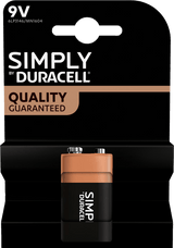 Duracell Simply 9V B1