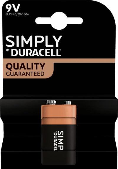 Duracell Simply 9V B1