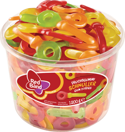 Rødt bånd Vingummisutter 1200 g