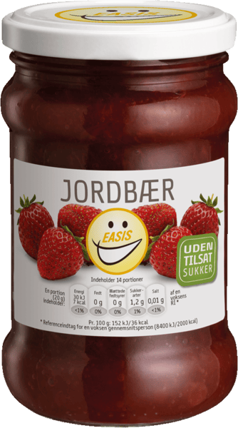 EASIS Jordbær Marmelade 285 g
