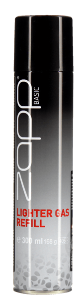 ZAPP Lighter Gas refills 300ml 168g