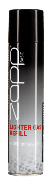 ZAPP Lighter Gas refills 300ml 168g