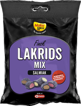 Finsk Lakrids Mix Salmiak 170g