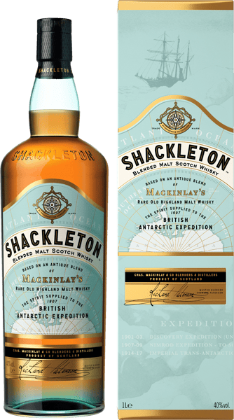 Shackleton Scotch blandet malt 40 % 1L