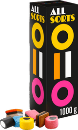 Malaco Allsorts Tower 1000g