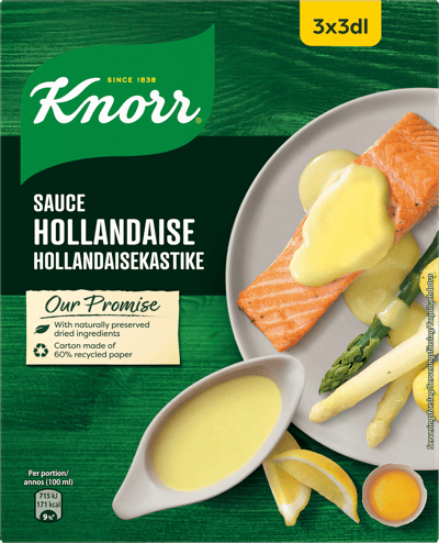 Knorr saluce holandais 3x22 g