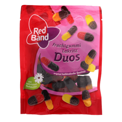 Red Band Fruchtgummi Lakritz Duos 200g
