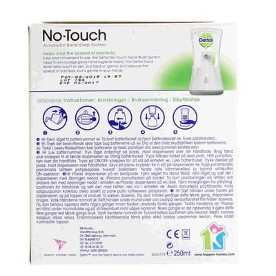 Dettol No Touch Starter Aloe Vera 250 ml
