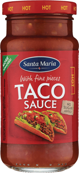 Santa Maria Tex Mex Taco Sauce Hot 230 G
