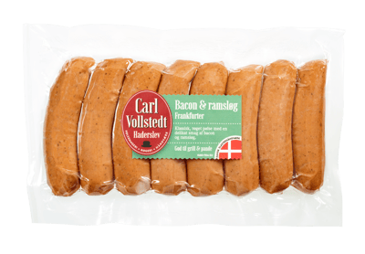 Carl Vollstedt Frankfurter m Ramsløg & Bacon 560 g
