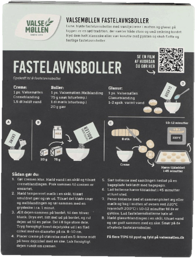 Fastelavnsboller Valsemøllen 390 g