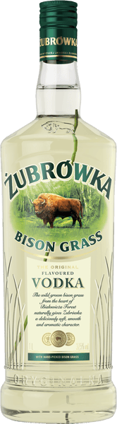 Zubrowka Bison Grass Vodka 1l 375%