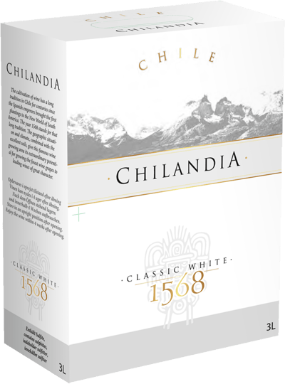 Chilandia White Bib