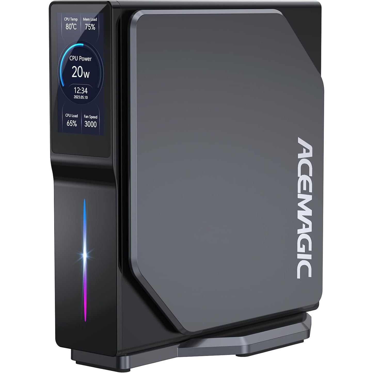 ACEMAGIC Mini PC, Intel Alder Lake N100, 16 GB RAM + 512 GB SSD, 4K UHD, Windows 11, Black