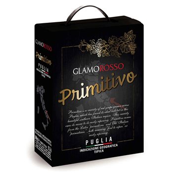 Glamorross Primitivo Puglia IGT 3 L. Bib