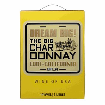 Piense en Big Lodi Chardonnay 3L Bib