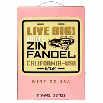 Gândiți -vă la Big Zinfandel Rose 3L Bib