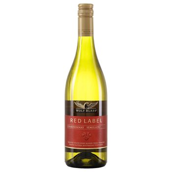 Ulv blass rød etikett chardonnay semillon 0,75 l.