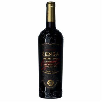 Zensa primitivo igp puglia organico 0,75 l.