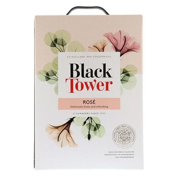 Black Tower Pink Rosé 3L smekke