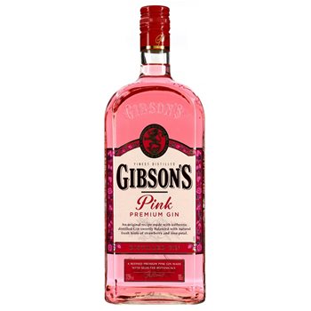 Gibsons gin rosa 37,5% 1 l.