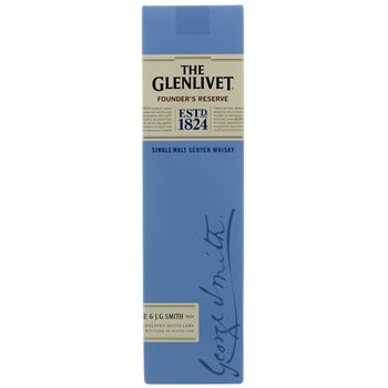 Rezervația fondatorului Glenlivet 40% 0,7 l.